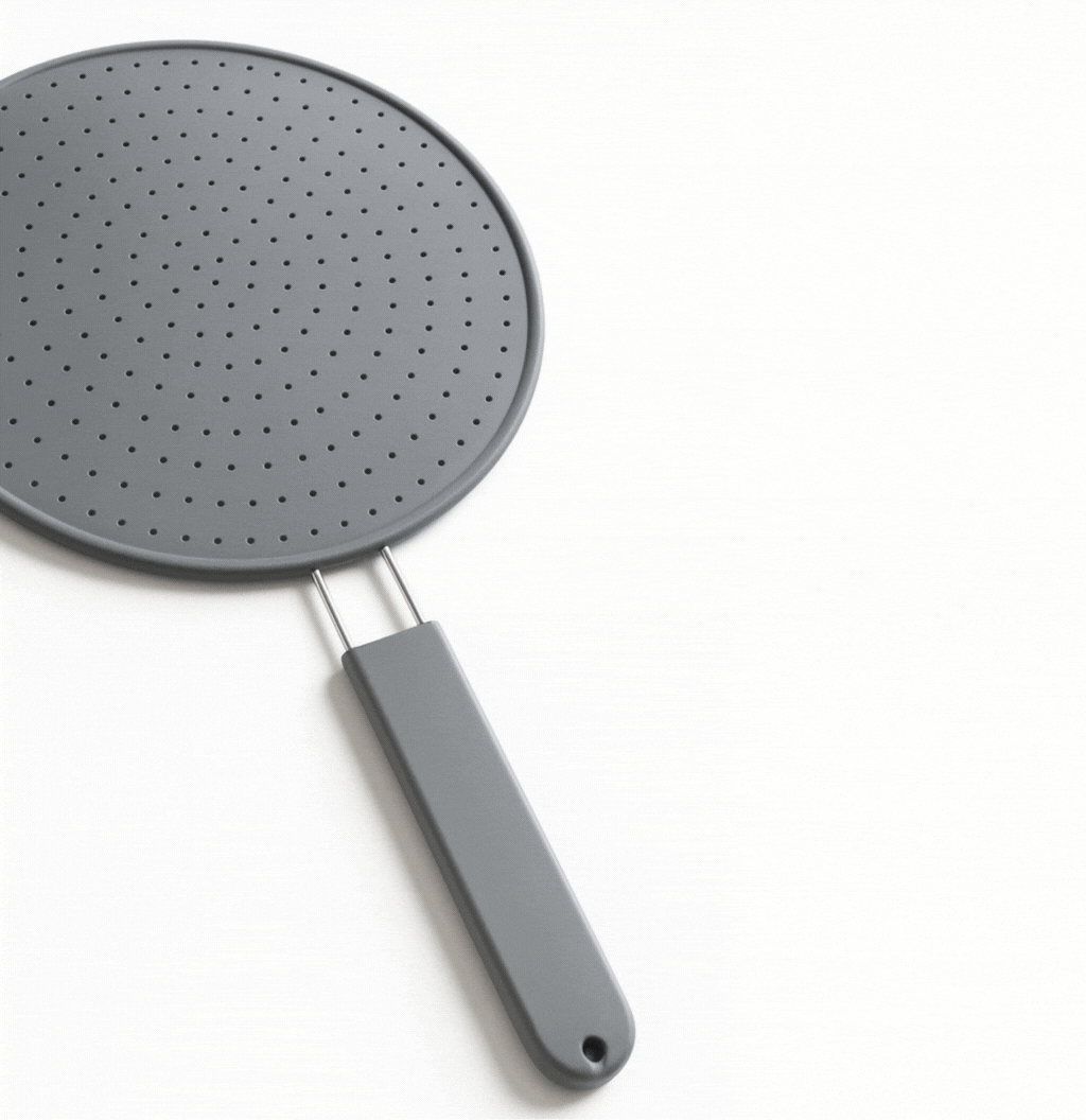 Silikonowa pokrywa z uchwytem  🍳