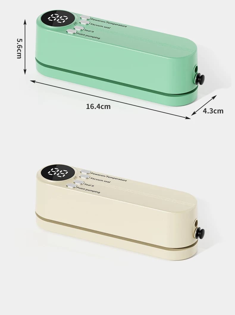 Mini bezprzewodowa zgrzewarka do żywności z automatycznym uszczelnianiem 🍱