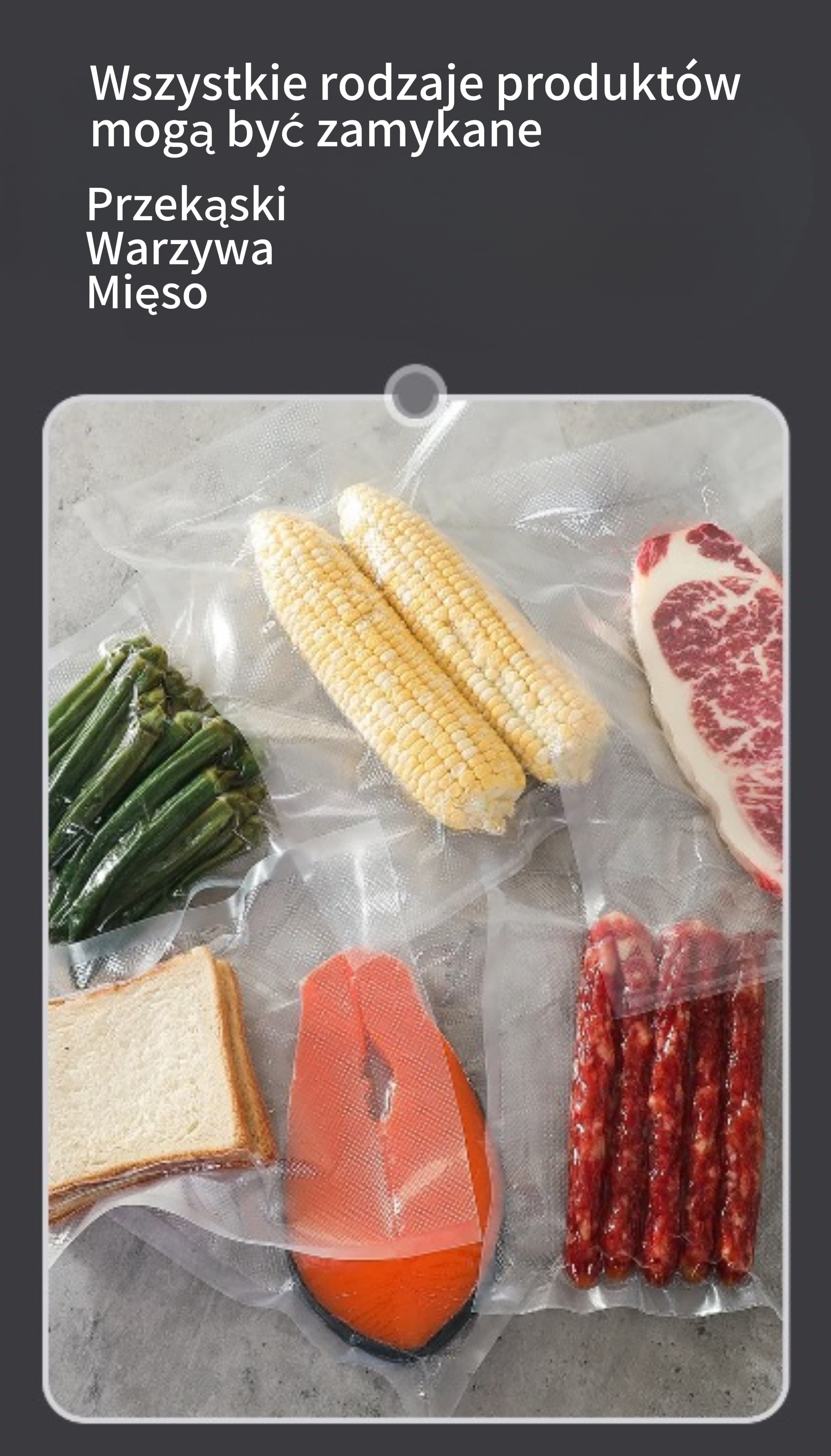 Mini bezprzewodowa zgrzewarka do żywności z automatycznym uszczelnianiem 🍱