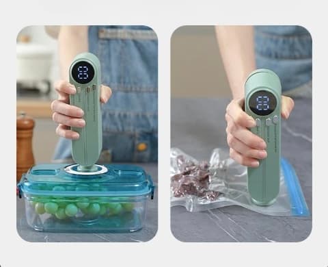 Mini bezprzewodowa zgrzewarka do żywności z automatycznym uszczelnianiem 🍱