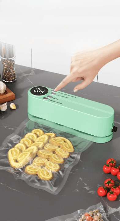 Mini bezprzewodowa zgrzewarka do żywności z automatycznym uszczelnianiem 🍱